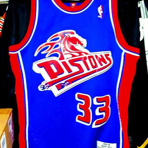 Mitchell & Ness Grant Hill Pistons 1998-99 Jersey (M) Nwot *Best Price online!!*